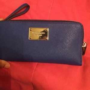 MK Large Zip Around Wristlet
