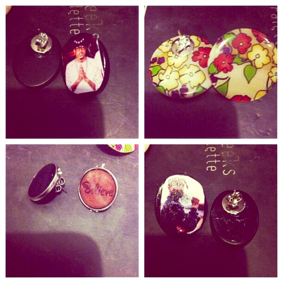 Custom made earrings