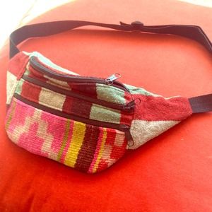 SOLD! Aztec fanny pack. Super cool