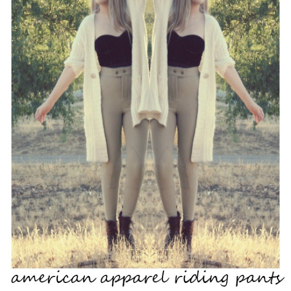 American Apparel Riding Pants