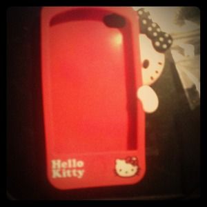 A hello kitty iphone 4 case
