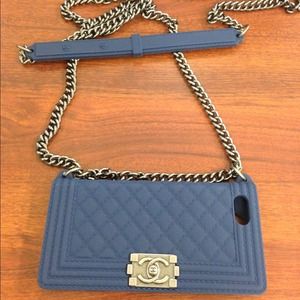 iphone 5 5s case cover (navy blue)