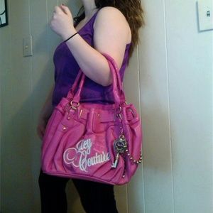 On Hold! Hot pink juicy couture inspired purse
