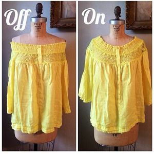 On or off shoulder top