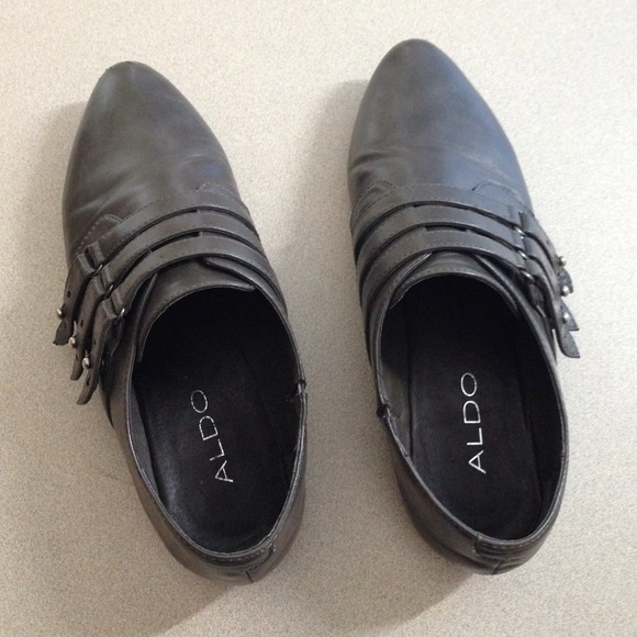 Aldo oxford strap booties