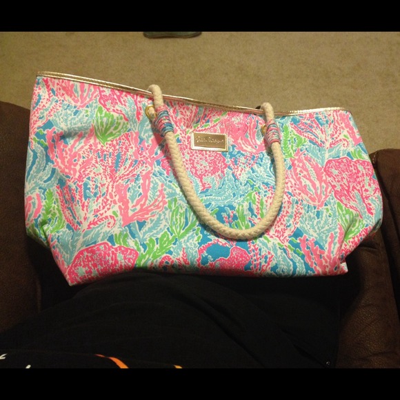 Lilly Pulitzer Let's Cha Cha Shoreline Tote