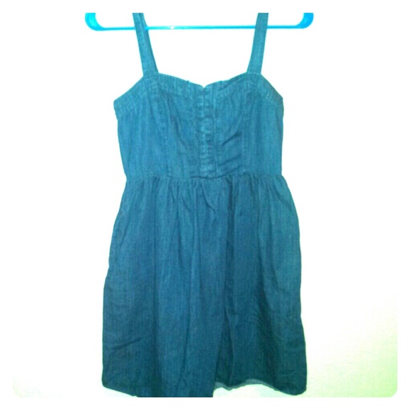 Denim dress