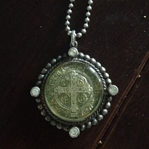 Virgins, Saints, and Angels silver necklace