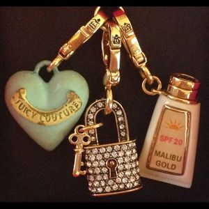 Reserved for @marian1115 - 3 Juicy Couture Charms