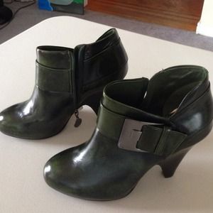 Vince Camuto Forest Green Ankle Boots