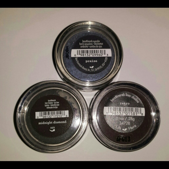 SOLD Bare Minerals 3 Eye Colors(Bare Escentuals) - Picture 1 of 1
