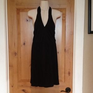 Cotton halter dress