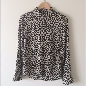 JCrew silk top