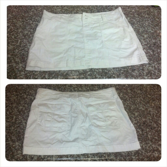 White skirt