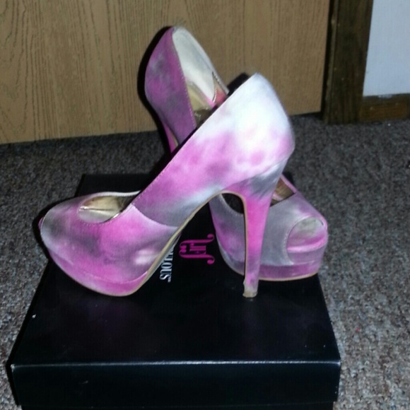 Della Fuchsia stilettos - Picture 1 of 2