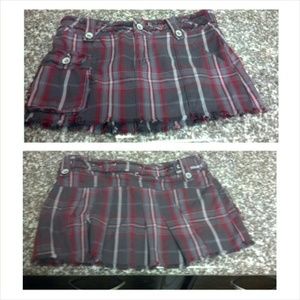 Skirt with multi colors