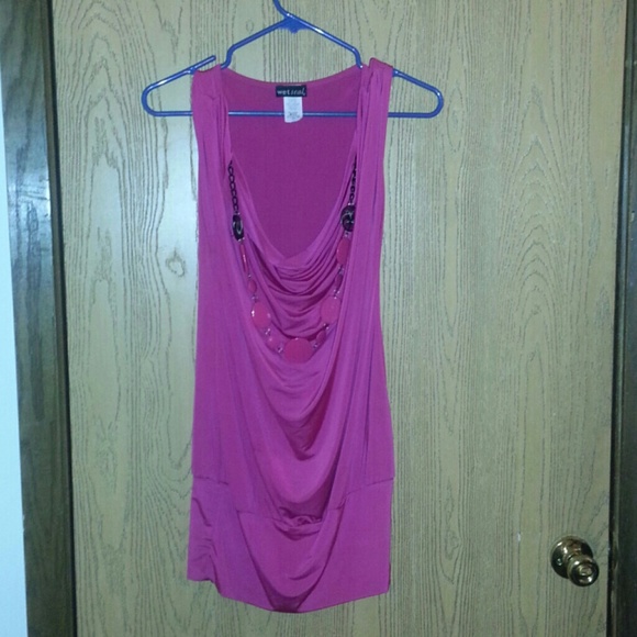Pink mini dress