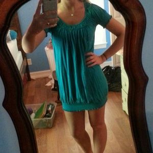 Cute turquoise dress