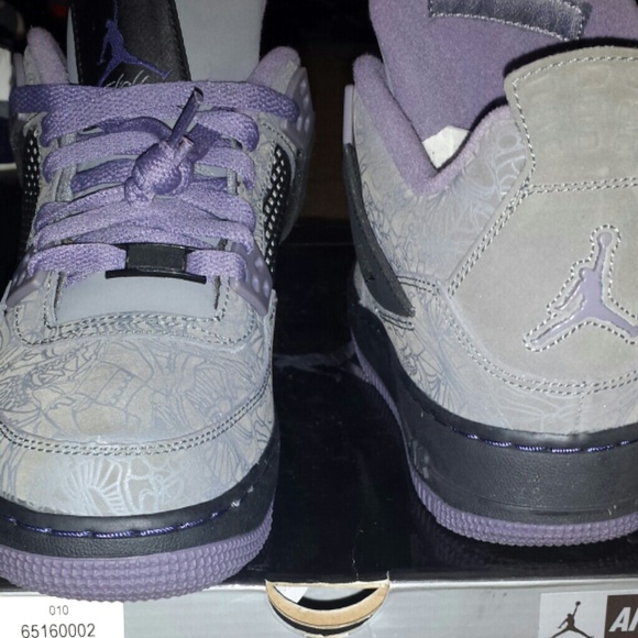 girls ajf 4 gs brand new (cool grey daybreak