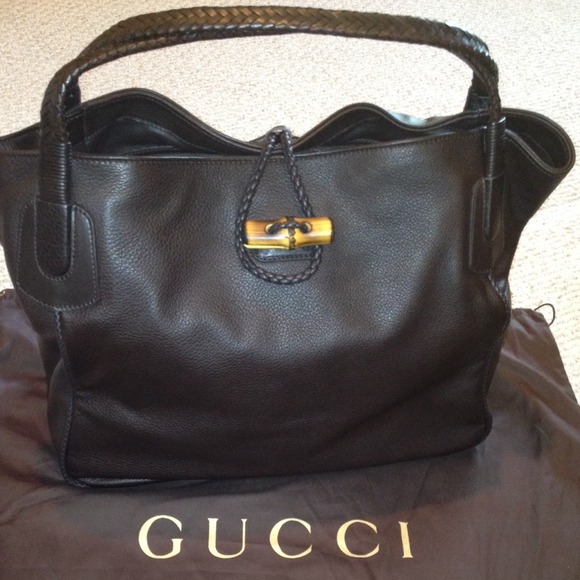 Gucci Handbags - ✨💕Large Bamboo Hip Tote💎
