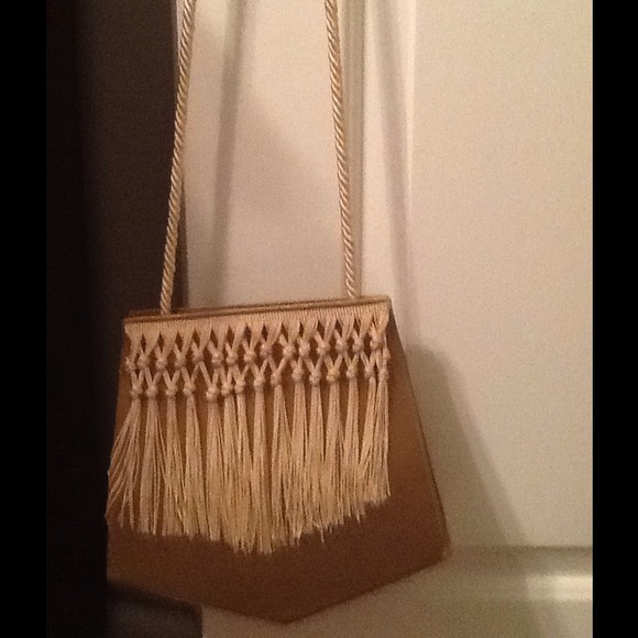 Gold evening bag Salvatore Ferragamo