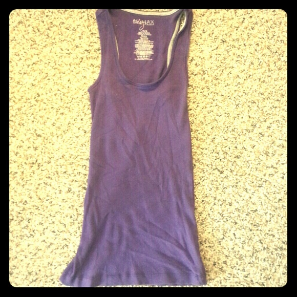 🌸Purple Ribbed Racerback Tank🌸
