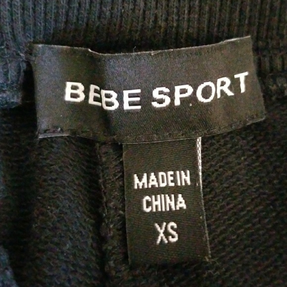 SALE! Bebe Sport Black Shorts - Picture 3 of 3