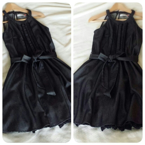 🎊HP🎊dark metallic blue dress - Picture 2 of 4