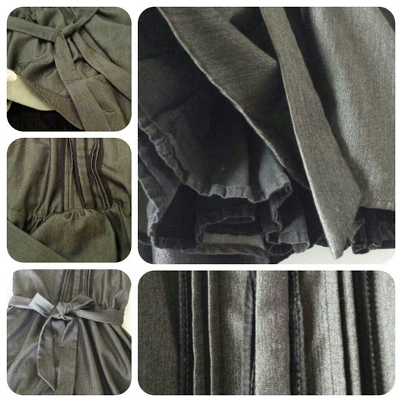 🎊HP🎊dark metallic blue dress - Picture 3 of 4