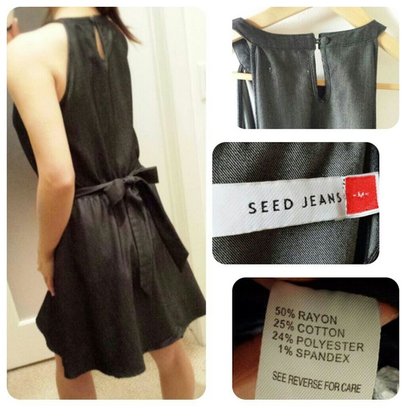 🎊HP🎊dark metallic blue dress - Picture 4 of 4