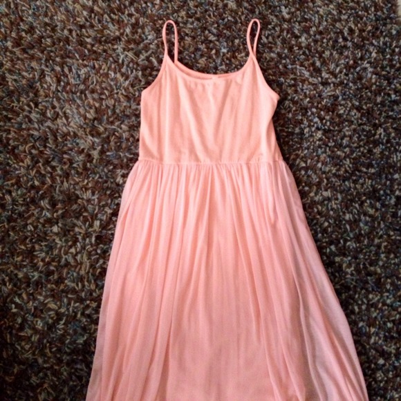Pink Tu-Tu Long Tank Dress 🎀