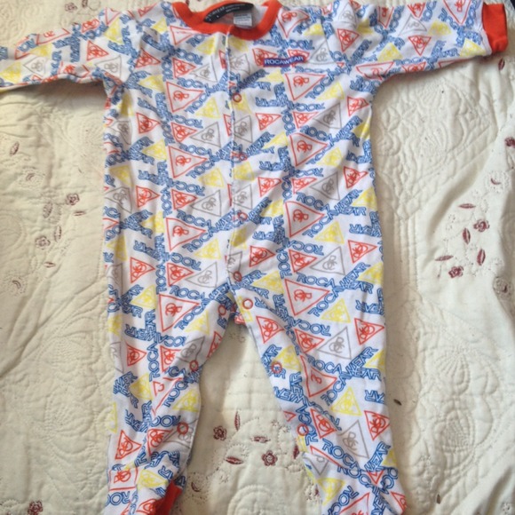 Rocawear romper comes with matching hat