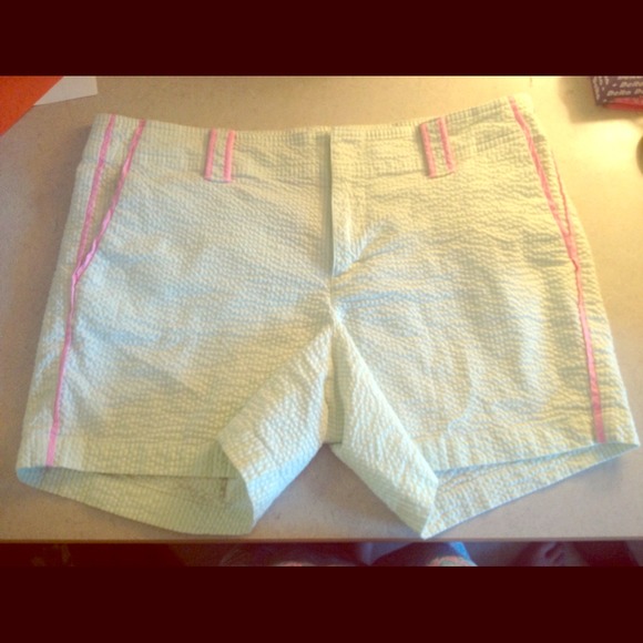 Lilly Pulitzer seersucker shorts