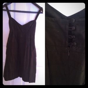 Black French connection strappy dress