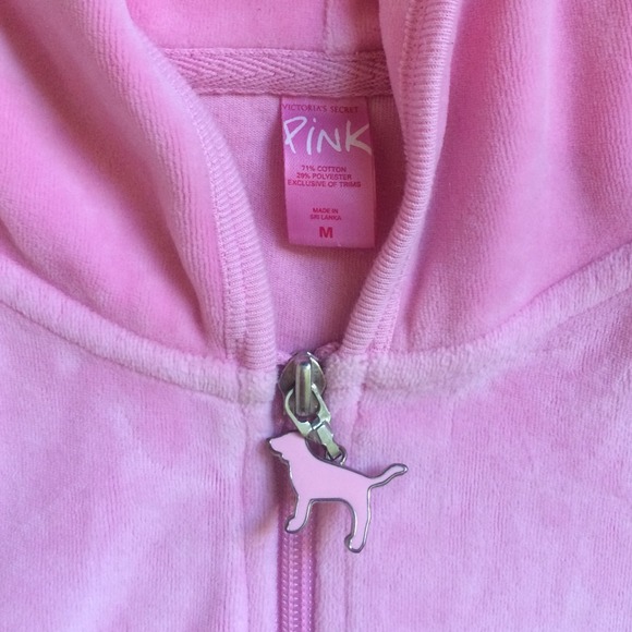 Victoria's Secret Jackets & Blazers - Victoria secret Pink velour jacket size medium