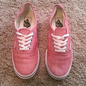 Red Vans ***SOLD