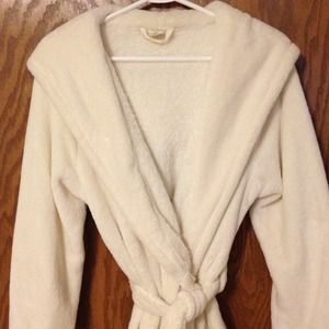 American Eagle hooded bath robe