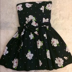 Blues floral Abercrombie dress💃