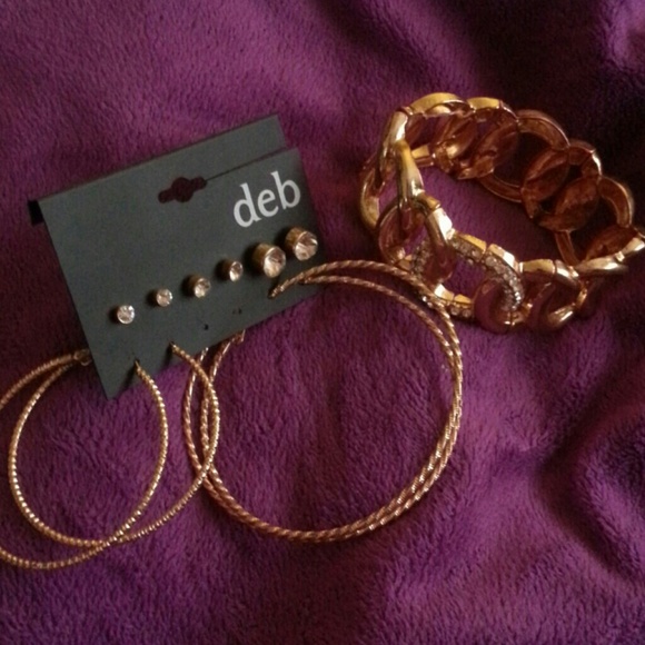Bracelet & earrings bundle