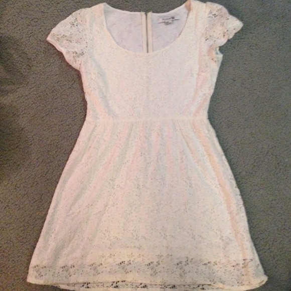 Lacy eyelet dress