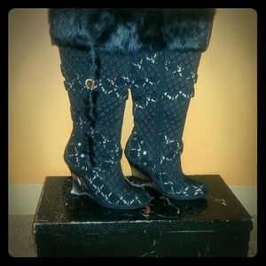 New black baby phat boots!:)