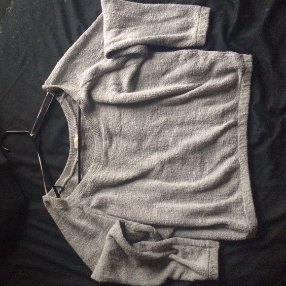 Swoop neck loose Zara sweater