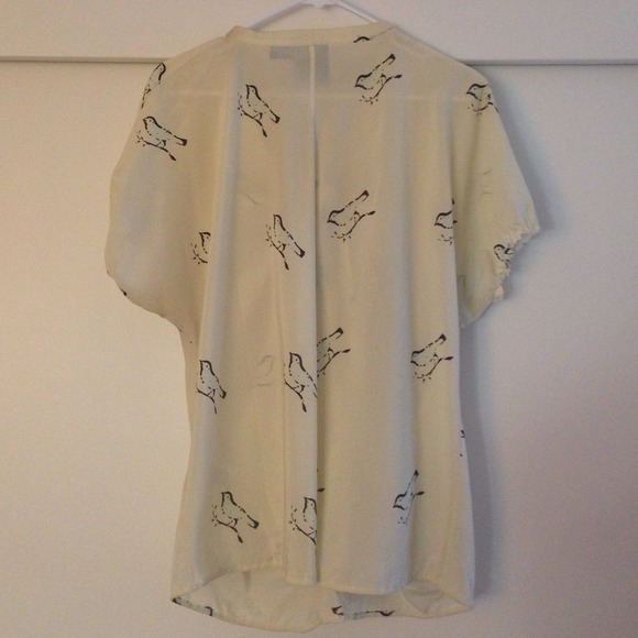 Anthropologie Bluebird blouse - Picture 4 of 4