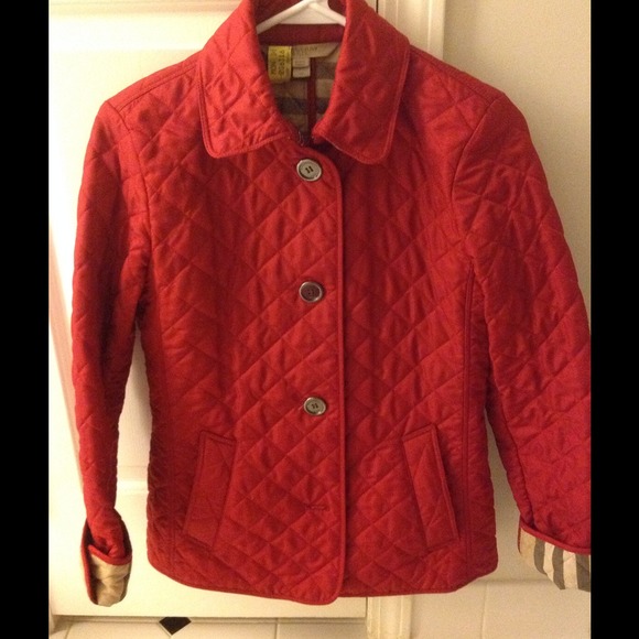 100% authentic burberry diamond quilt jacket