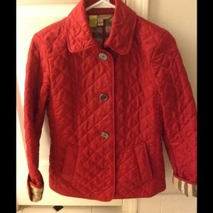 100% authentic burberry diamond quilt jacket
