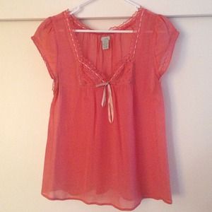 Anthropologie silk blouse