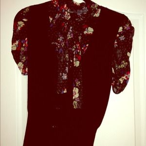 Forever 21 short sleeve black top