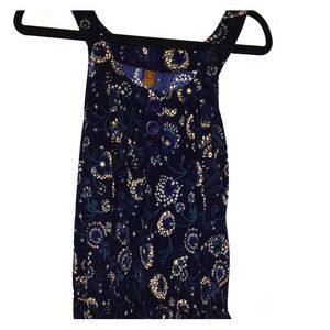 Navy blue tank large