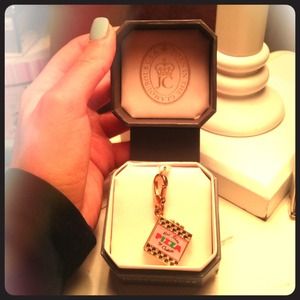 Juicy couture charm bracelet PizzaGirl Charm