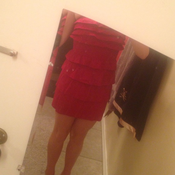 Red dress